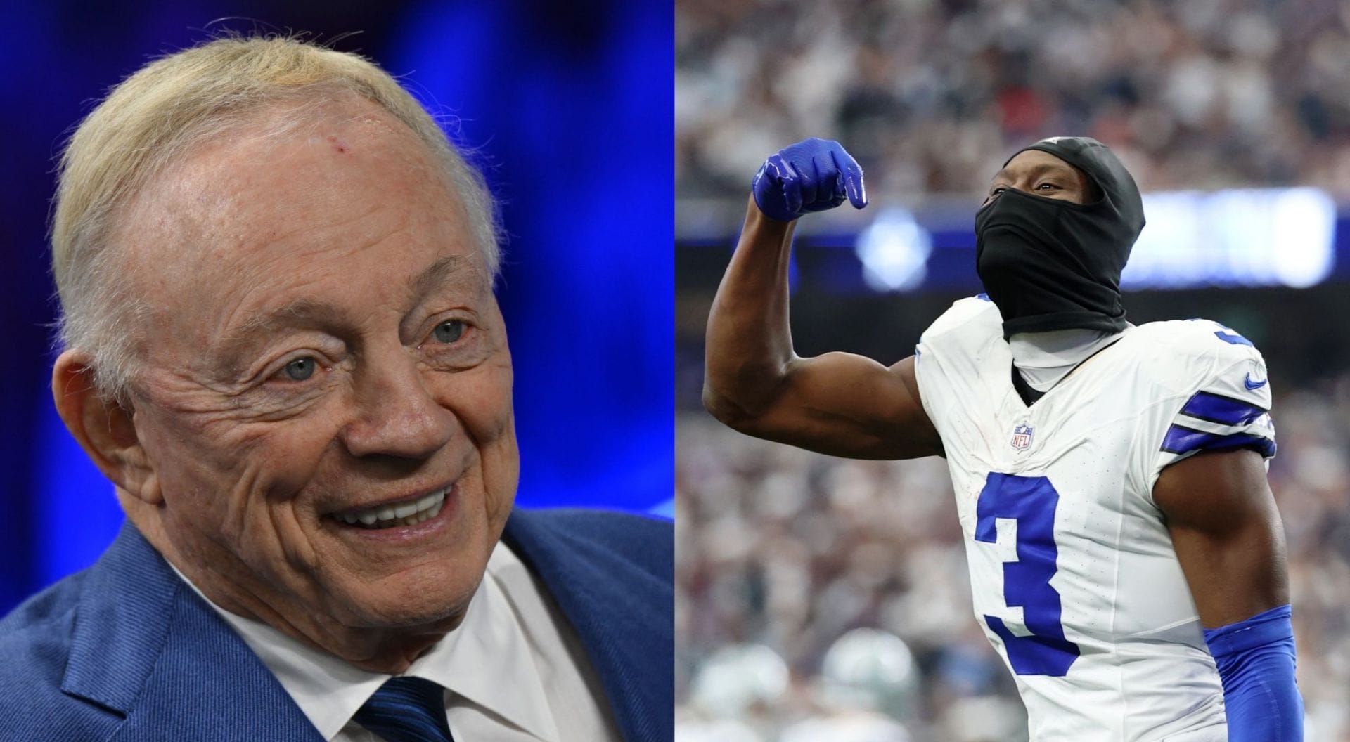 Jerry Jones , George Pickens collage