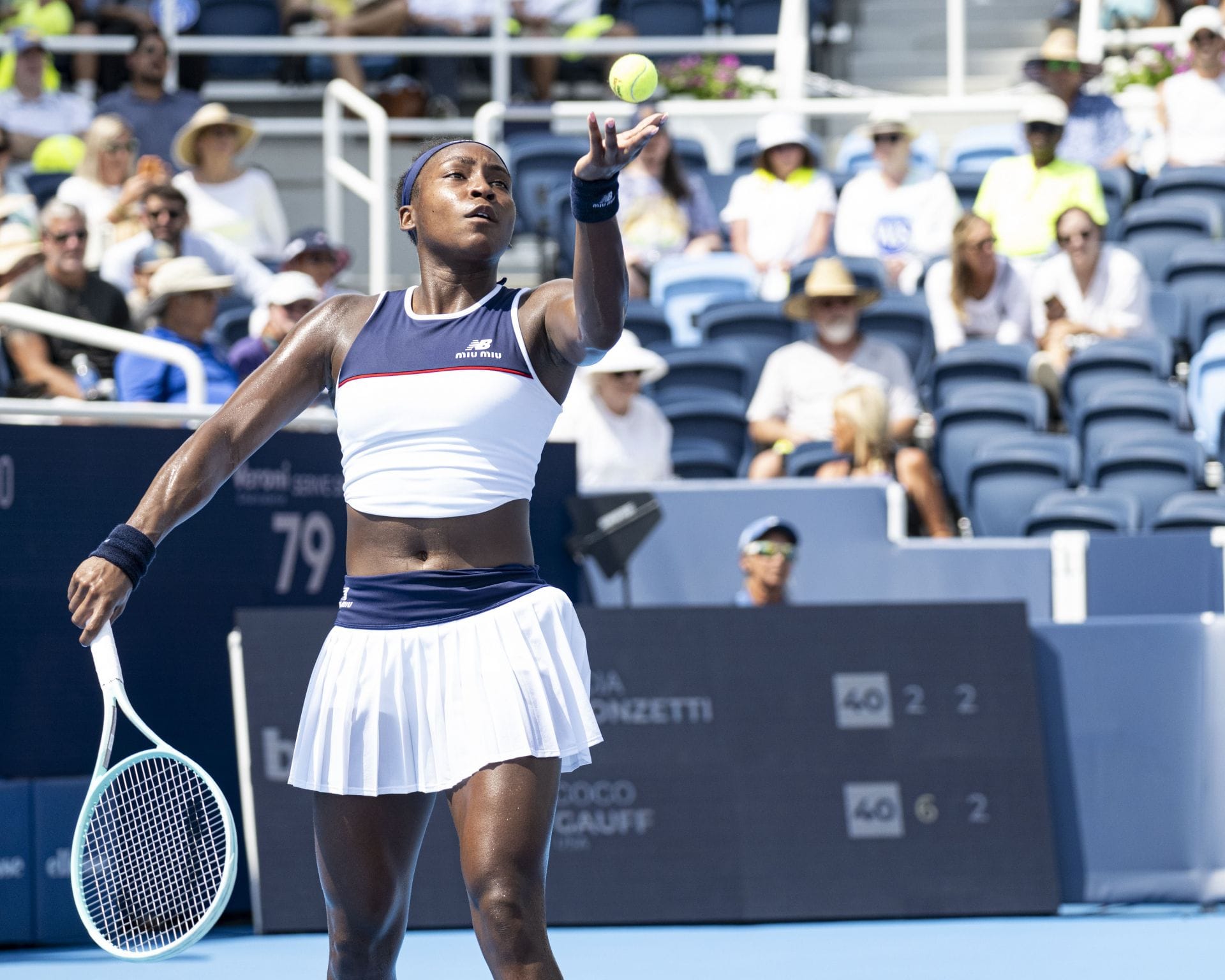 Gauff at the Cincinnati Open - Source: Getty