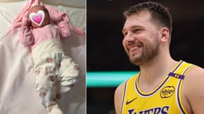 Luka Doncic Baby - LA Lakers Superstar Shares Adorable First Photo of Newborn Daughter