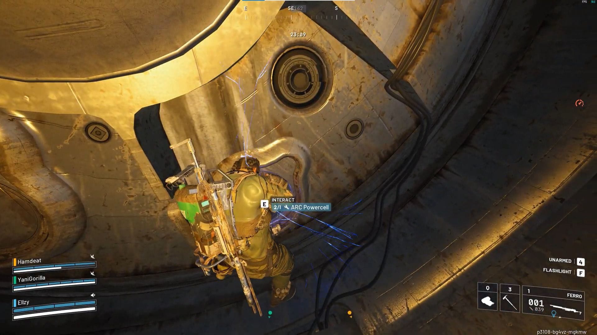 The second interactable panel of the Deforester Husk (Image via Embark Studios)