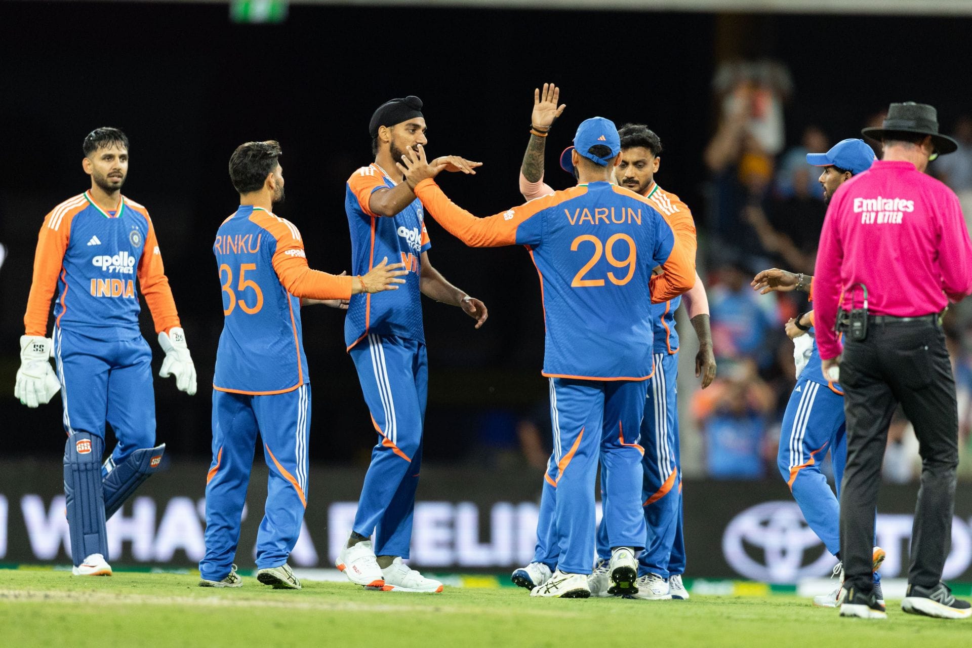 Australia v India - T20 Series: Game 4 - Source: Getty