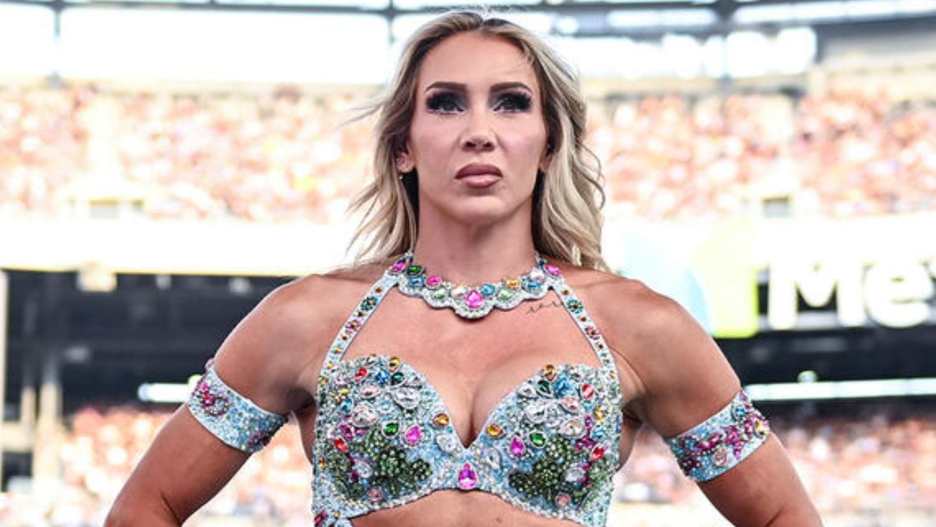 Charlotte Flair at WWE SummerSlam 2025! [Image credit: WWE.com]