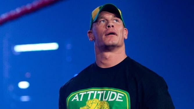 John Cena reacts to top AEW star paying him tribute at Winter is Coming
