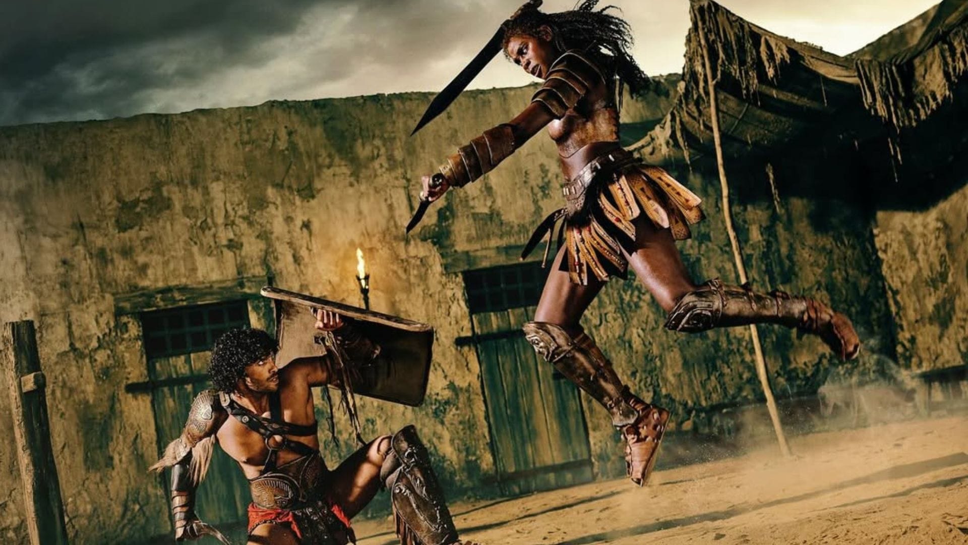 Nová série bude k dispozici pro streamování na Starz (obrázek přes Instagram/@spartacusstarz)