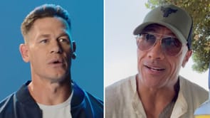 John Cena reacts to The Rock's massive achievement