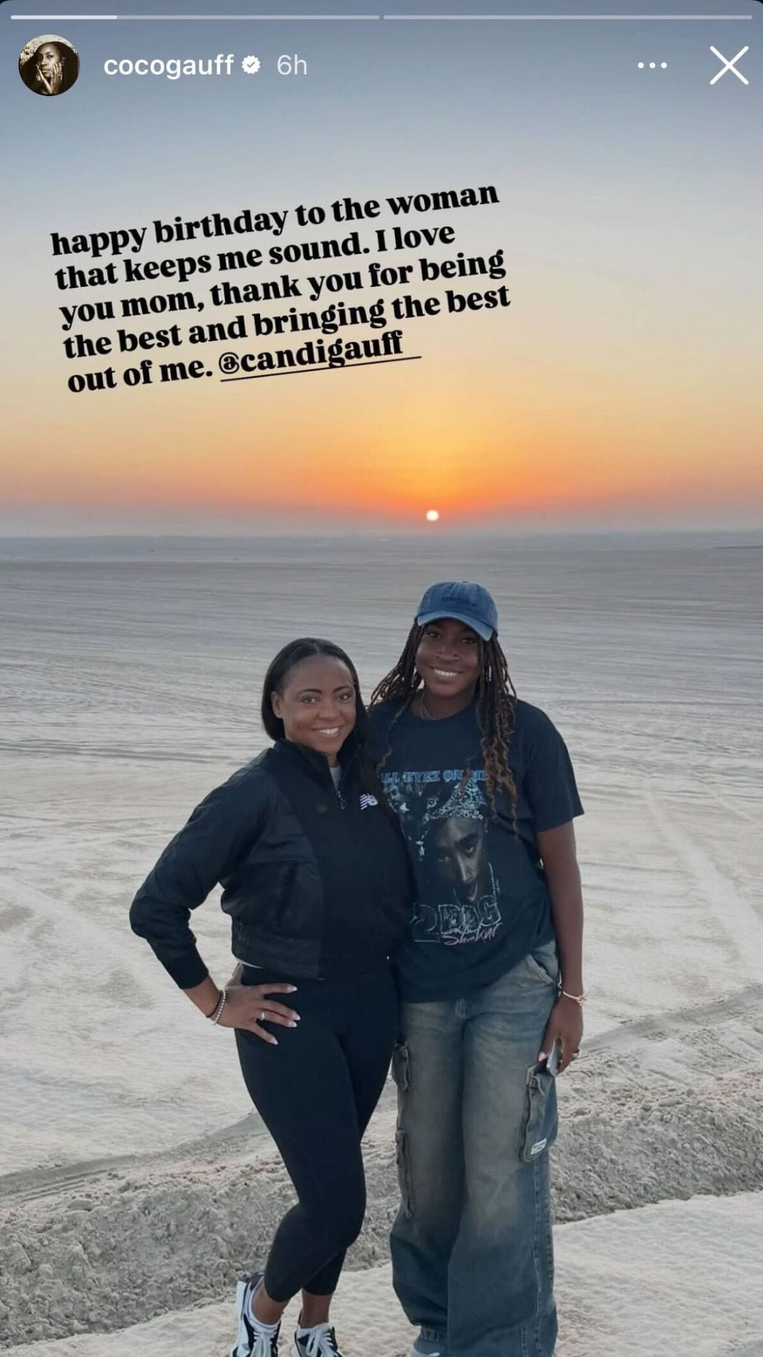 Via @cocogauff on Instagram 