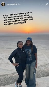 Via @cocogauff on Instagram