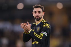 Manchester United skipper Bruno Fernandes joins exclusive club headlined by Mo Salah and Cesc Fabregas after starring in Wolves win