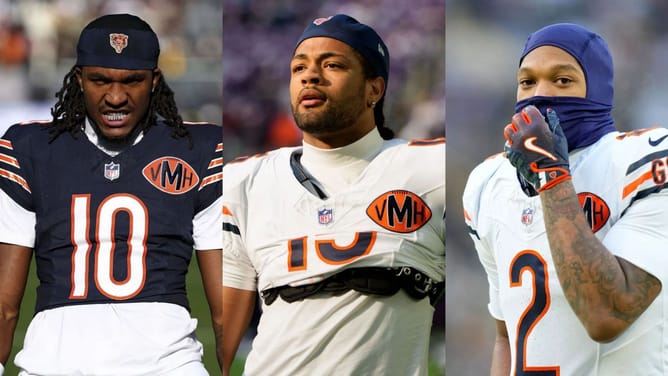 Luther Burden III or DJ Moore or Rome Odunze Start 'Em, Sit 'Em: Fantasy Football projection for WRs explored for Week 15