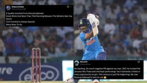 "That’s the power of discipline, consistency, and staying focused" - Fans laud Ruturaj Gaikwad for maiden ODI century in IND vs SA 2025 2nd ODI