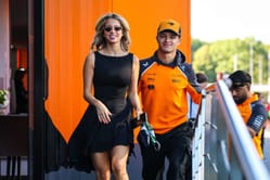 Watch: An emotional Lando Norris kisses girlfriend Margarida Corceiro after clinching the 2025 F1 world championship