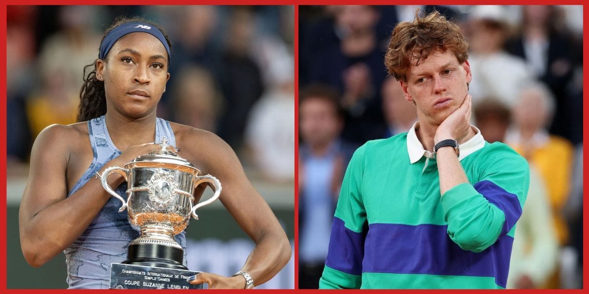 Coco Gauff and Jannik Sinner (Source: Getty)