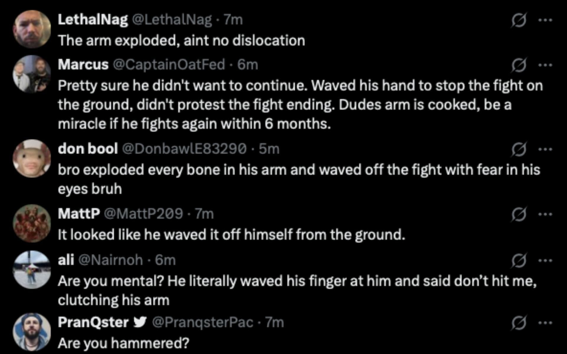 Screenshots from @DominickCruz on X