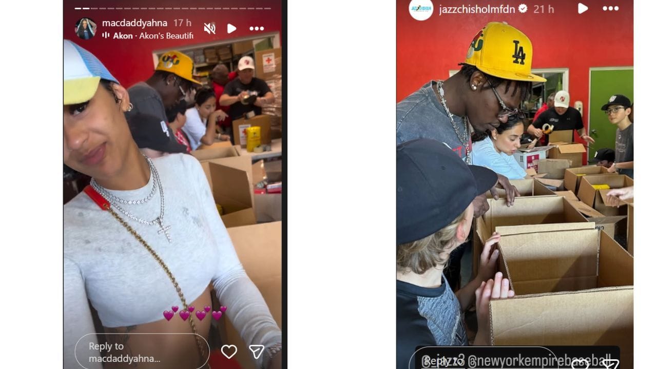 (Image source- Ahnalys Santiago /Jazz Chisholm Foundation/Instagram)