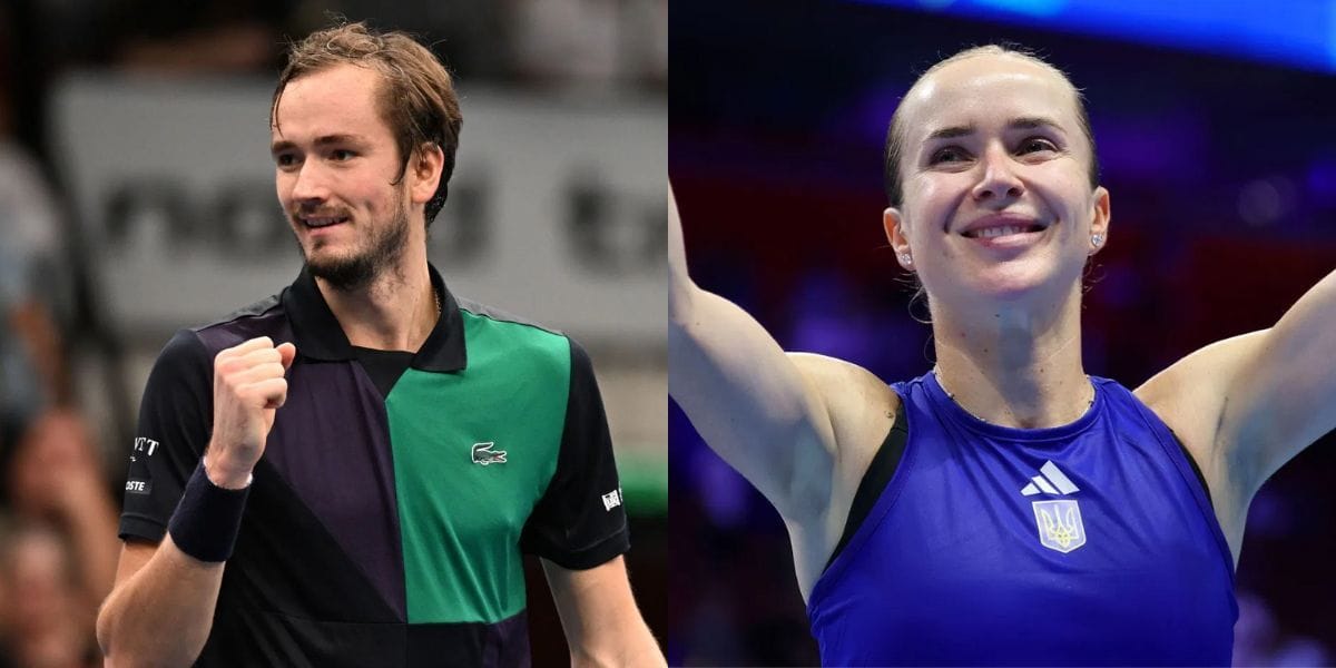 Russia's Medvedev & Ukraine's Svitolina put aside national differences: 3 insider observations from World Tennis League as Eagles & Kites reach final