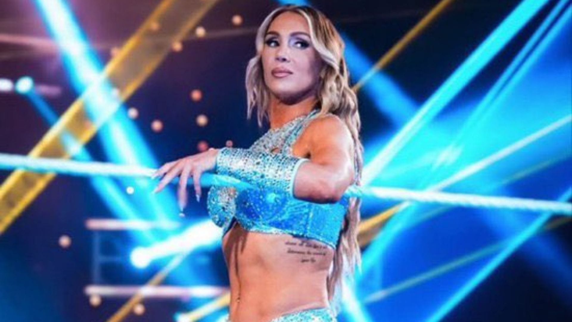 Charlotte Flair breaks character to hype up Judgment Day member with a two-word message