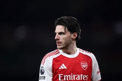 Declan Rice provides injury update after substitution in Arsenal's 2-0 win against Brentford