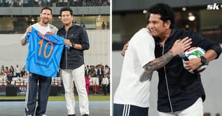 Sachin Tendulkar uses cheeky wordplay in post about gifting Lionel Messi his iconic 2011 World Cup shirt