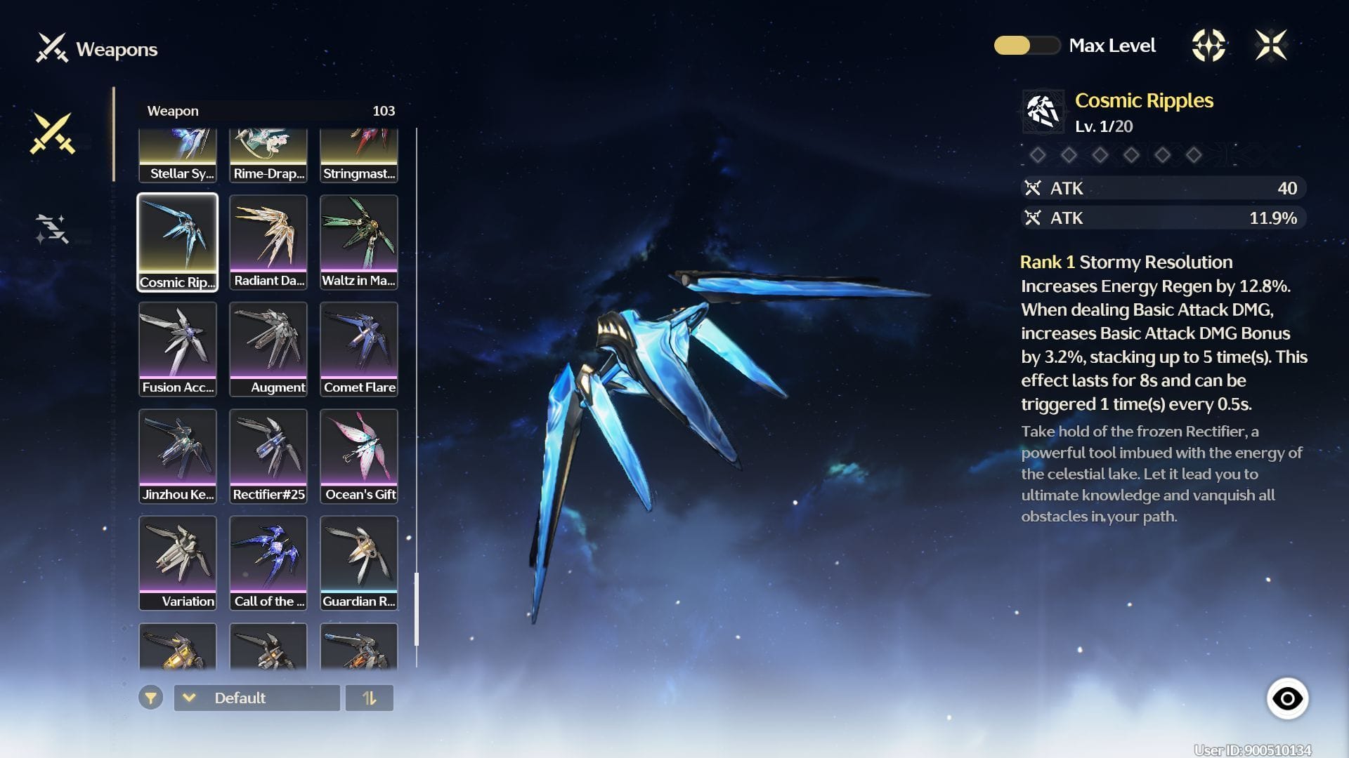 Shorekeeper's signature option (Image via Kuro Games)