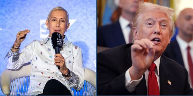 "I'm embarrassed for what Trump is doing to our country" - Martina Navratilova sends strong message publicly calling out US President