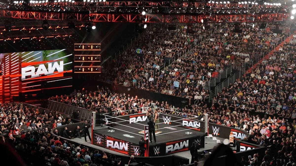 A still from Monday Night RAW (Picture credits: WWE.com)