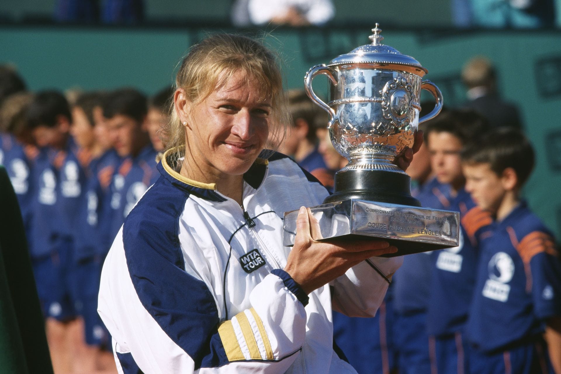 Steffi Graf at the 1999 French Open - Source: Getty