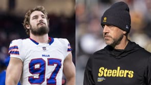 WATCH: Video of Aaron Rodgers with bloody nose goes viral as Steelers QB gets sacked by Joey Bosa