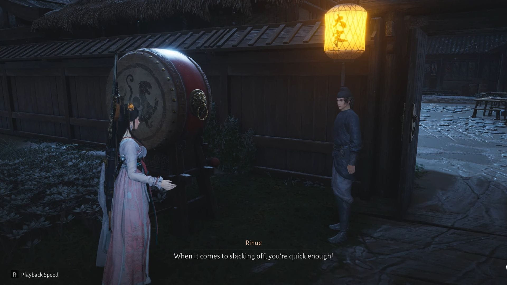 Wang Lan je príliš lenivý na prácu (Obrázok cez NetEase Games|| Youtube/ @CyberRogue Relax)