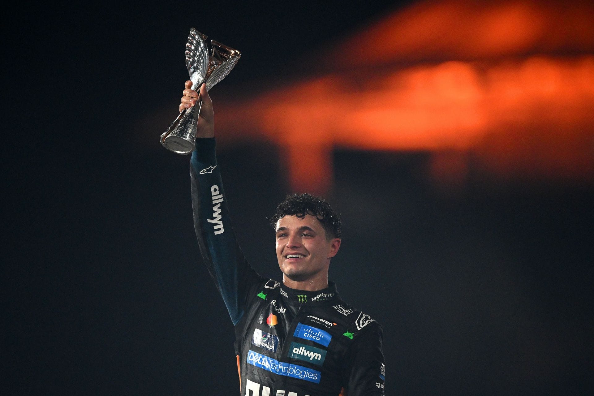 2025 F1 World Drivers Champion Lando Norris after the F1 Grand Prix of Abu Dhabi. Source: Getty