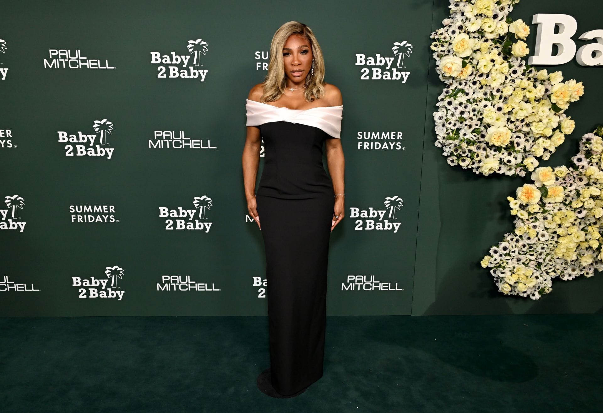 Serena Williams at the Baby2Baby Gala. (Photo: Getty)