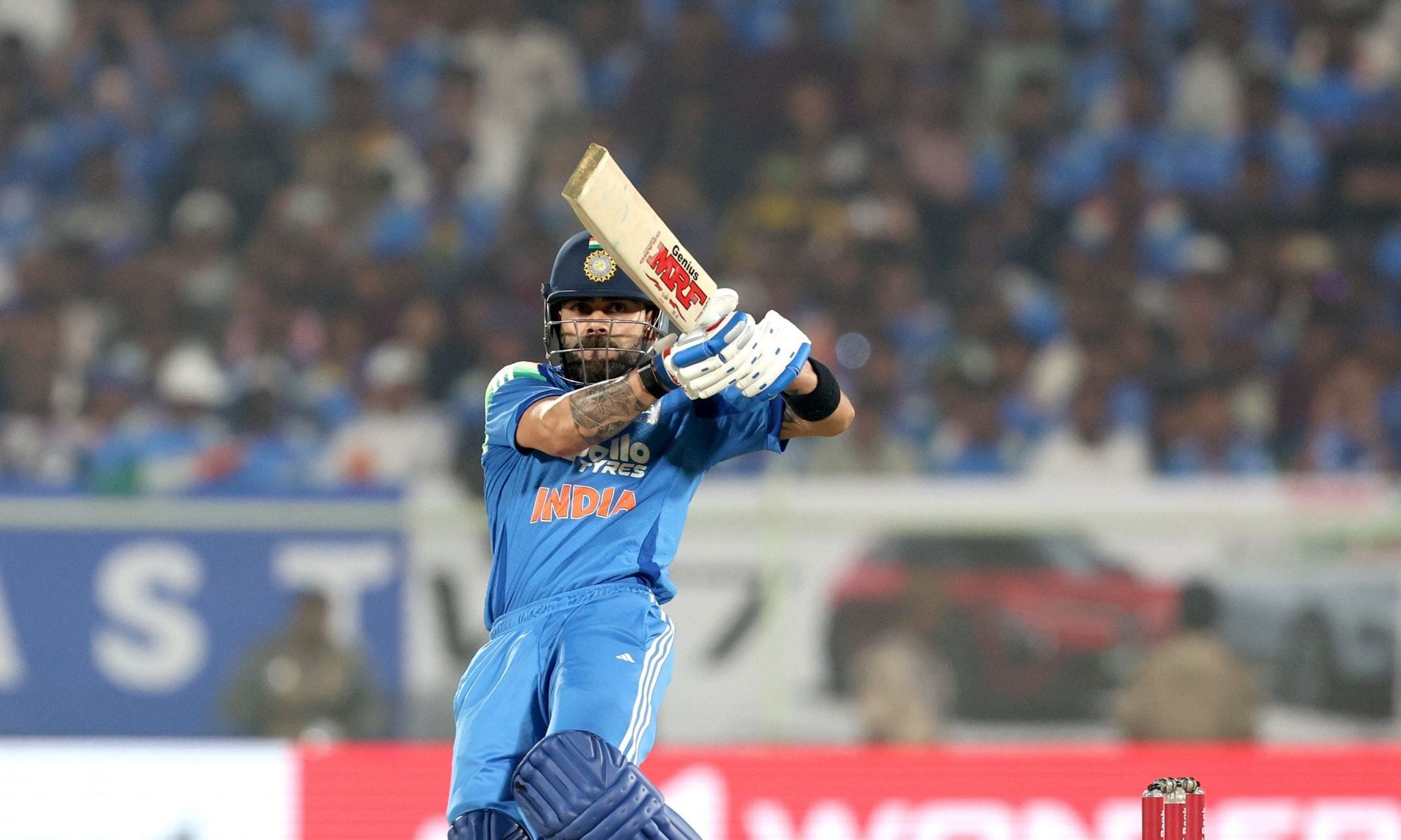 Virat Kohli was in fiery form during the South Africa ODIs. (Credits: BCCI X)