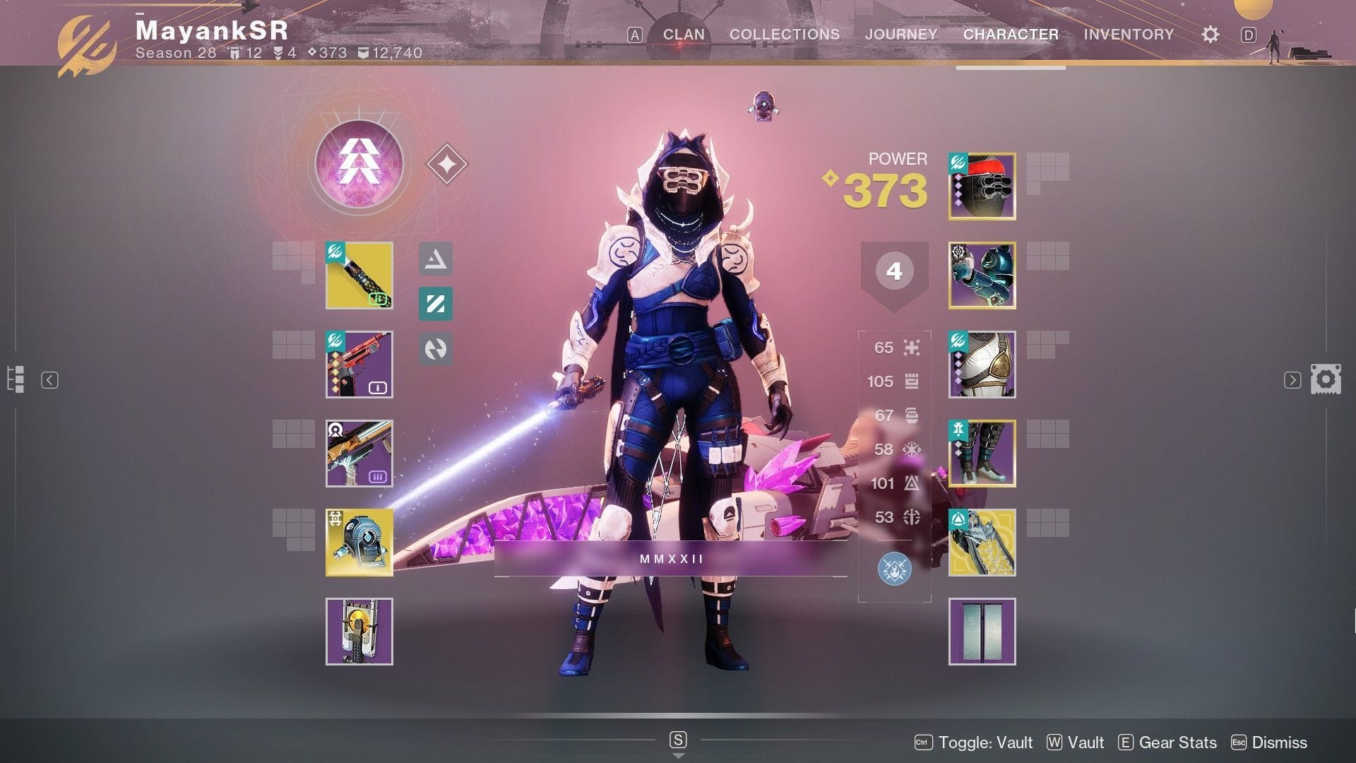 Improve power level to gain better loot (Image via Bungie)