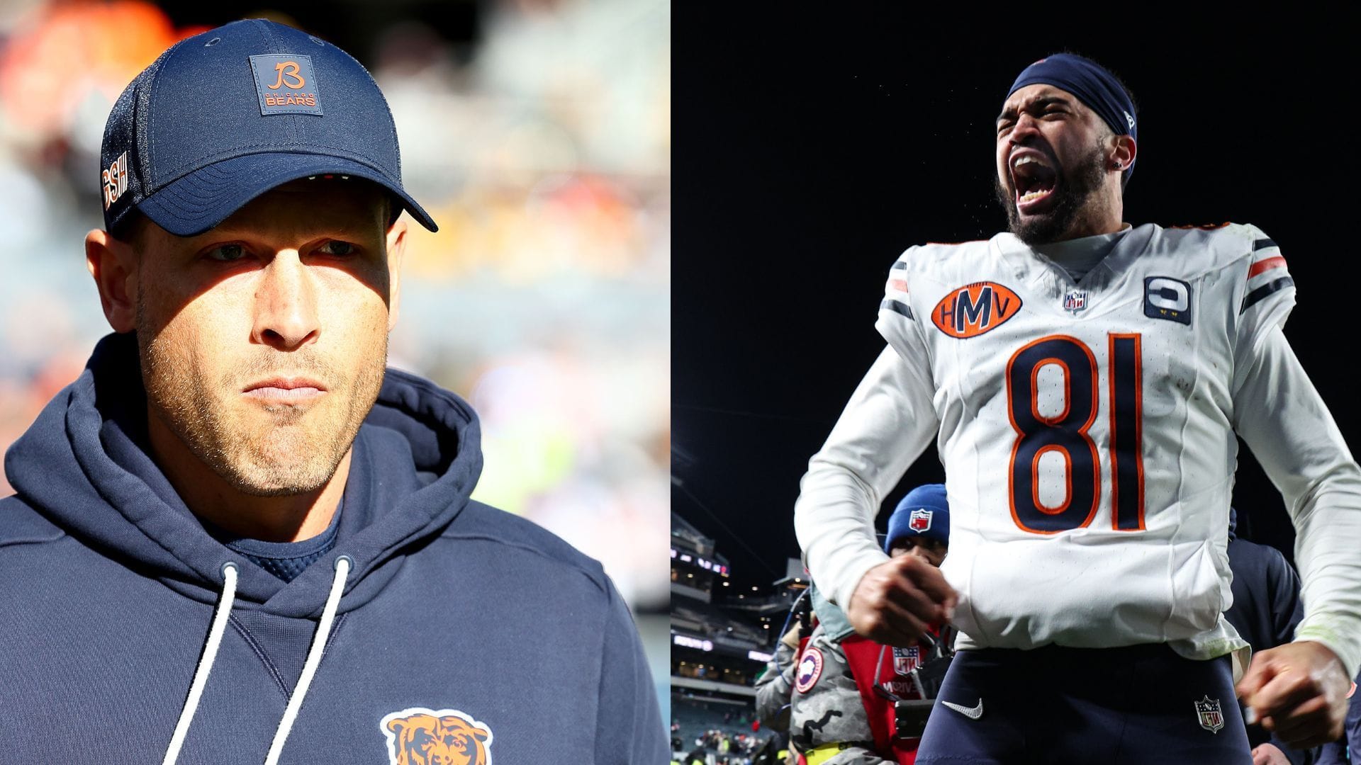 Caleb Williams, Ben Johnson collage