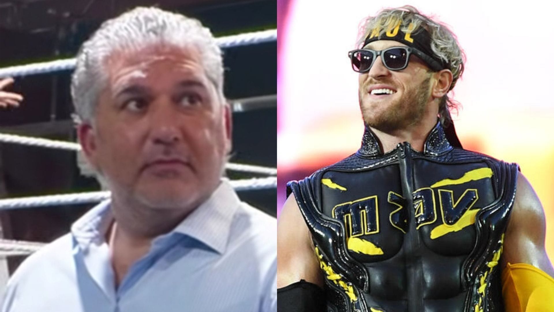 The Maverick Logan Paul and WWE President Nick Khan (Image via Triple H