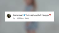 Tyler Shough dropped romantic message while reacting to pregnancy news of wife Jordan (Image Credit: Jordan/IG)