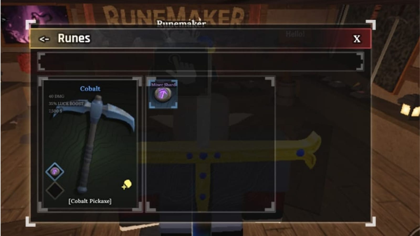 How to get runes in The Forge