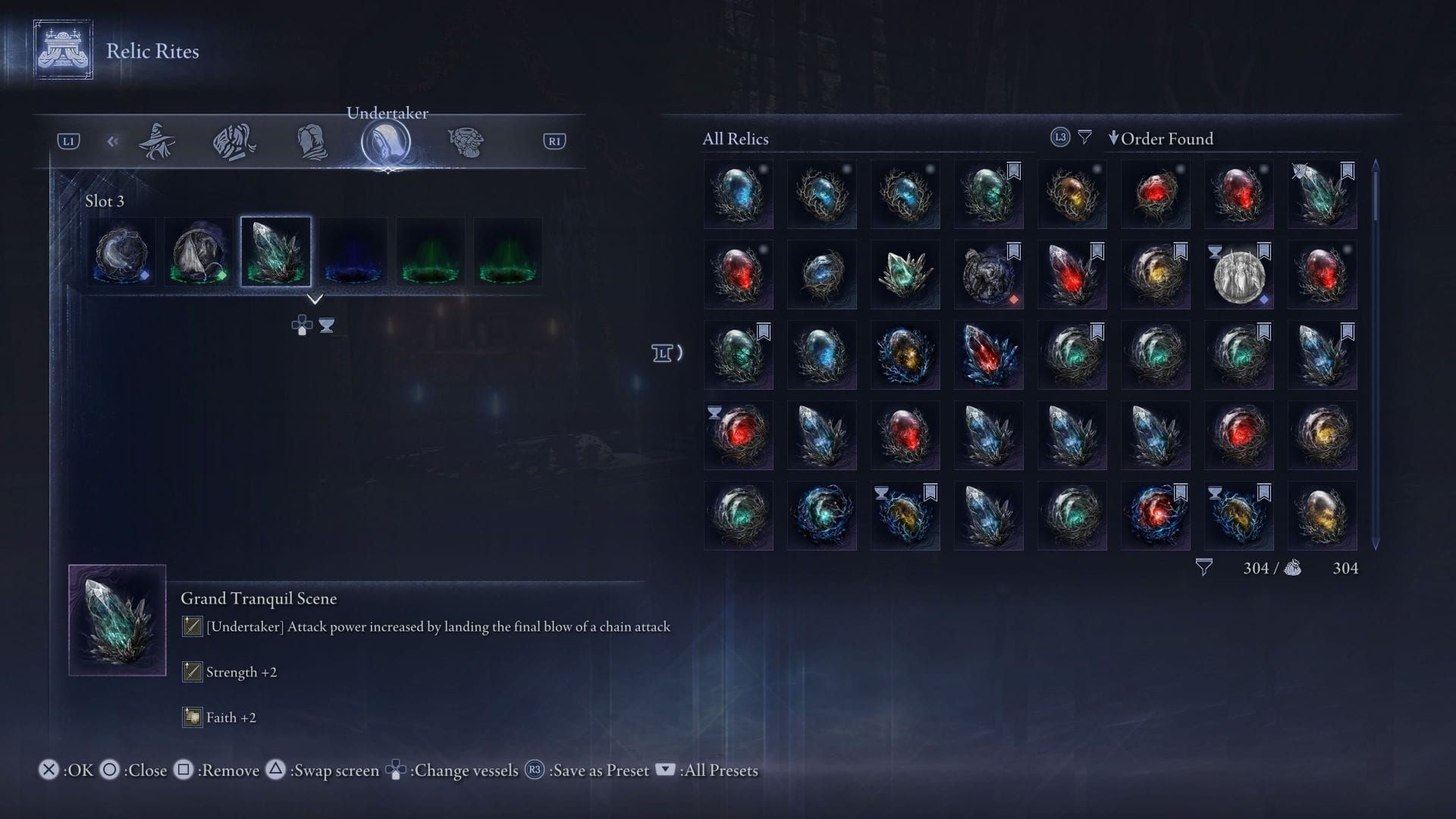 Grand Tranquil Scene relic (Image via FromSoftware)