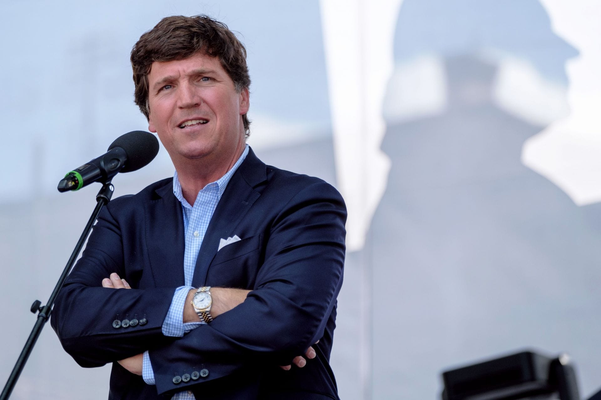 Conservative Festival In Hungary Features U.S. TV Host Tucker Carlson (Image Source: Getty)