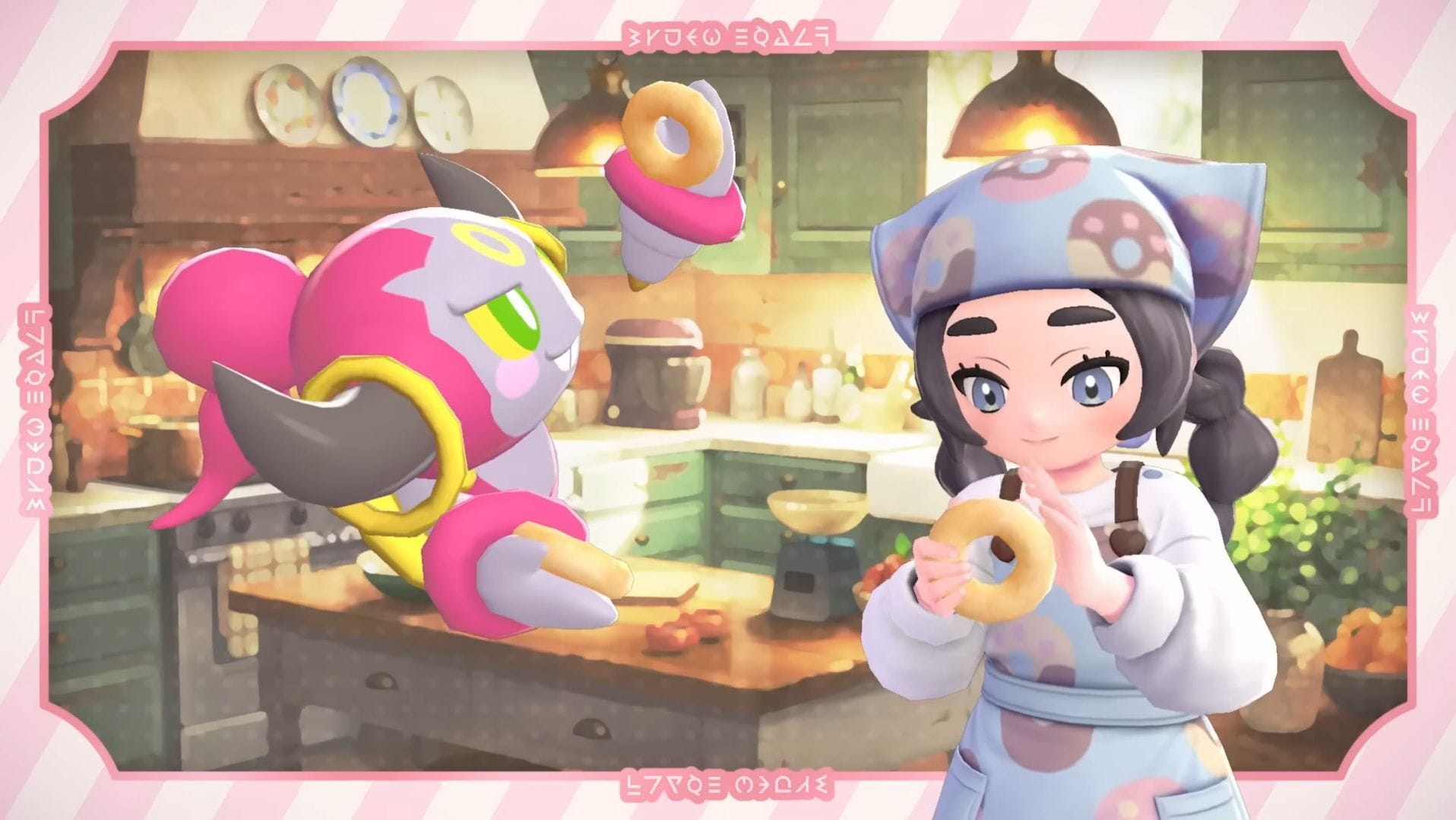 Making Donuts in Mega Dimension (Image via The Pokemon Company)