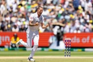 Brydon Carse celebrates a wicket. (Credits: Getty)
