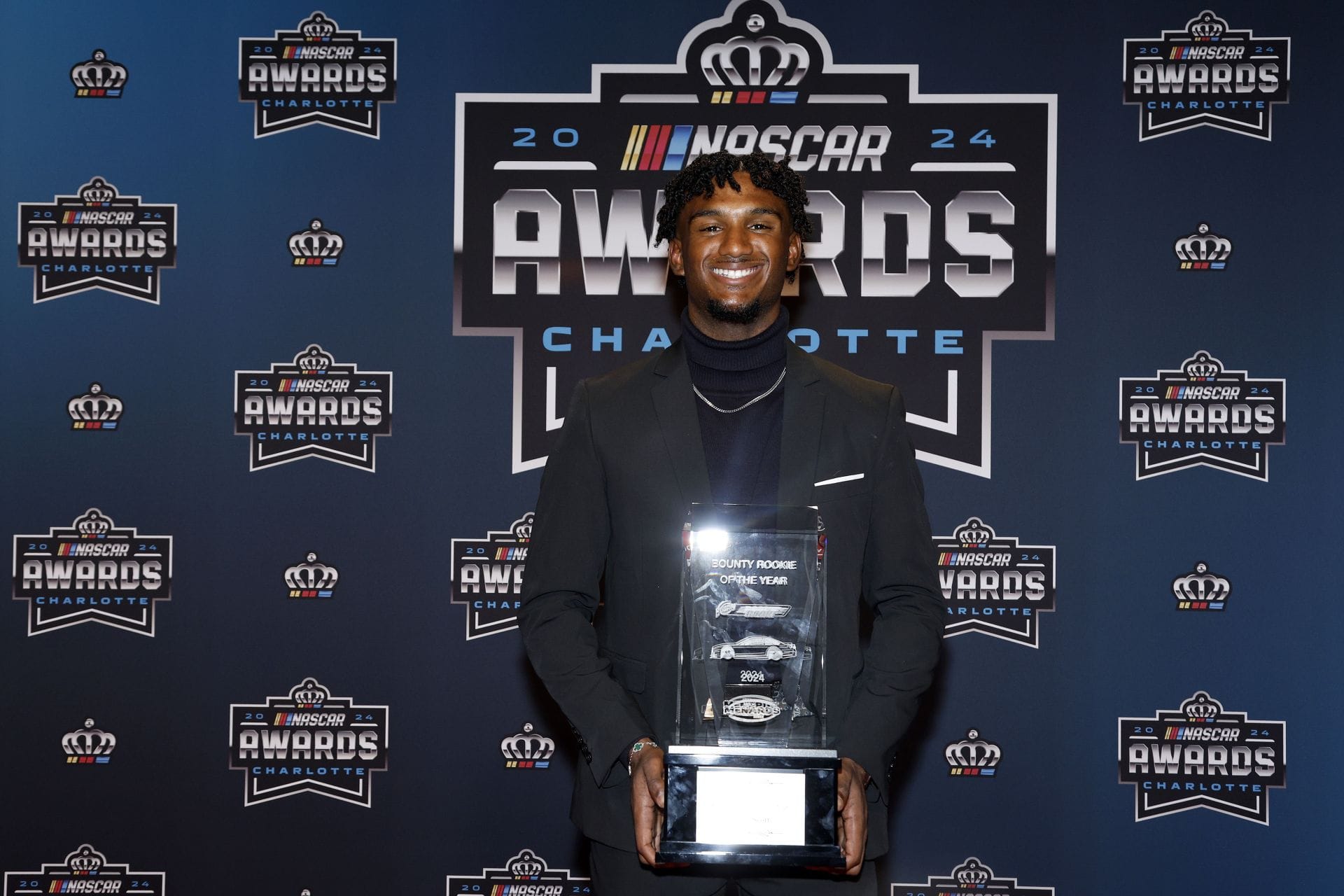 2024 ARCA Menards Series Bounty Rookie of the Year, Lavar Scott. Source: Getty