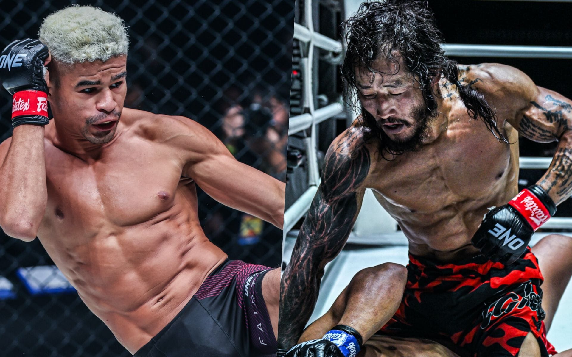 Fabricio Andrade (L) knows what to expect from Enkh-Orgil Baatarkhuu (R) | Image by ONE Championship