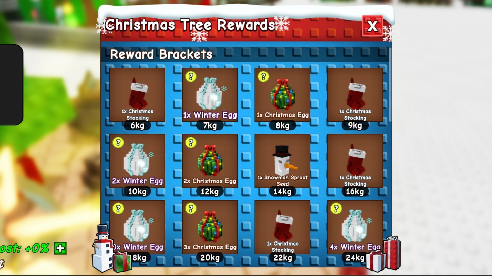 Christmas Tree Rewards (Image via Roblox)