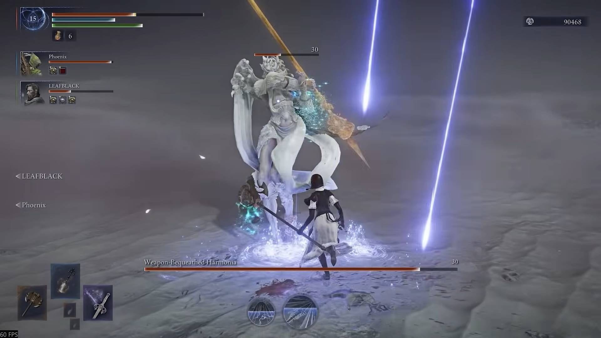 Careful of the AoE attacks from Balancers in Elden Ring Nightreign (Image via FromSoftware || YouTube/Neon Slice)