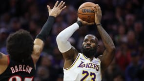 WATCH: LeBron James Hits Every Iconic Celebration After Crushing Sixers With Dagger to Break Philly Jinx as a Laker