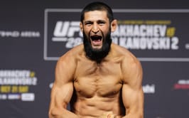 "One round, just on your feet" - Khamzat Chimaev receives daring $50K challenge from welterweight knockout artist