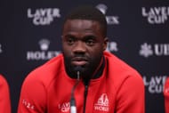 Frances Tiafoe during a press conference at the 2024 Laver Cup (Source: Getty)