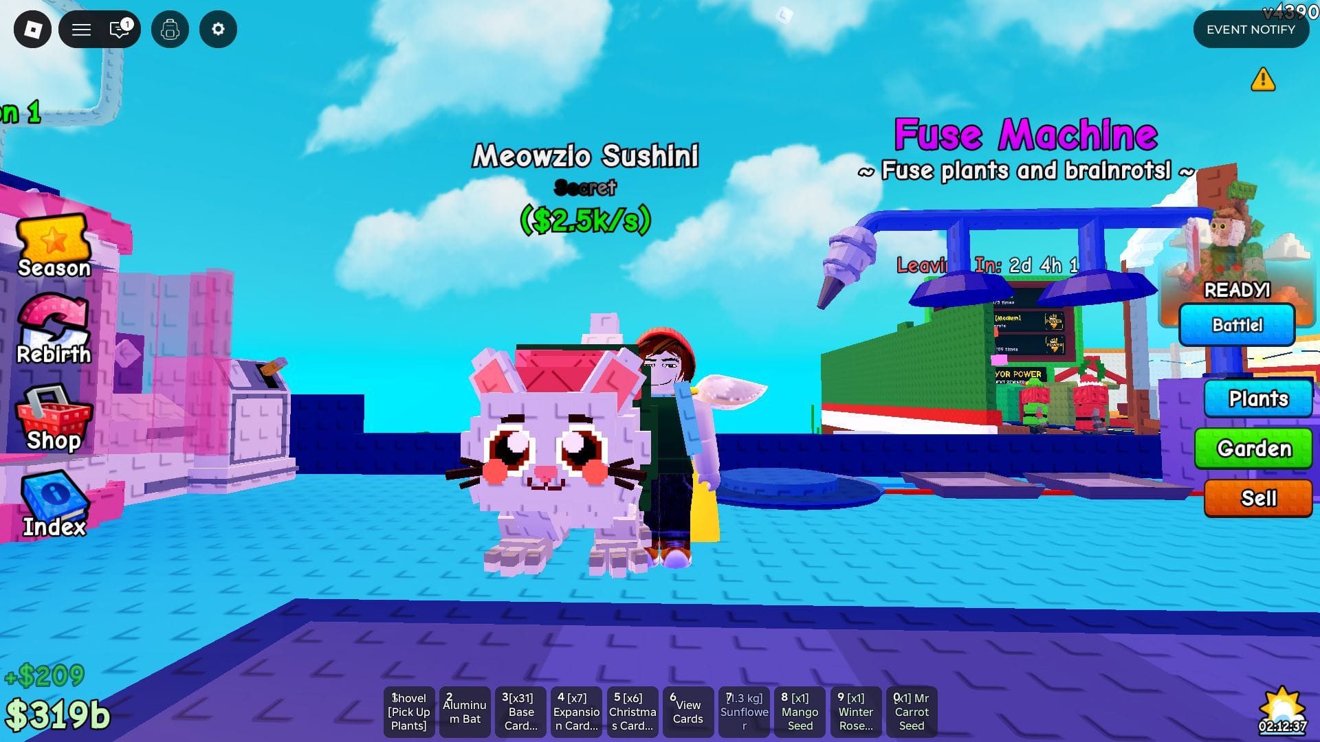 Lemowzio can be created using the Fuse Machine (Image via Roblox)