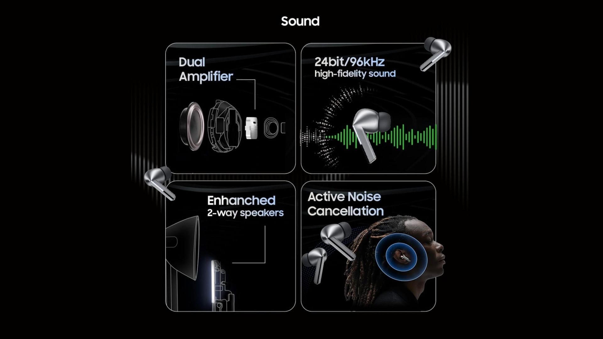 Samsung Galaxy Earbuds 3 Pro have a great sound quality (Image via Samsung)