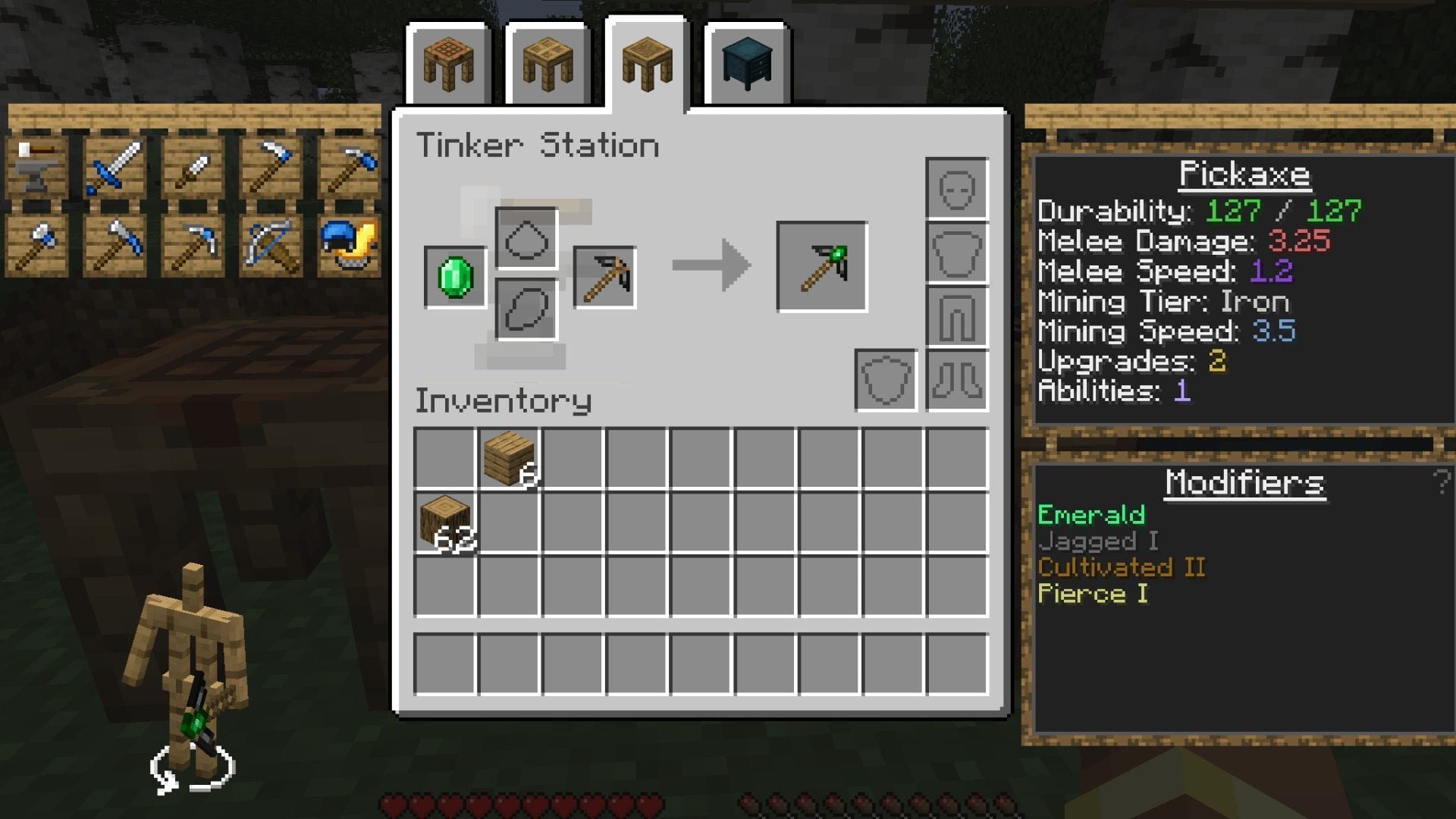 Tinker's Construct is perfect for players who want more tools (Image via CurseForge)